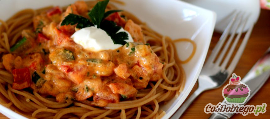 Przepis na Spaghetti z warzywami