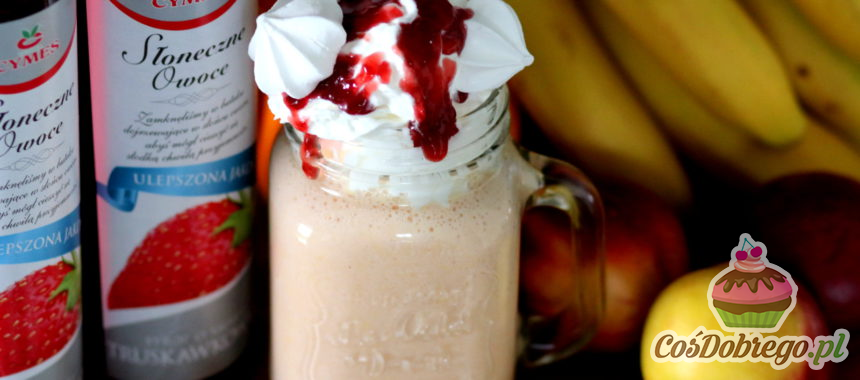 Przepis na Milkshake waniliowo – truskawkowy