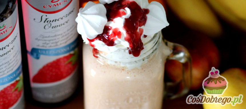 Przepis na Milkshake waniliowo – truskawkowy
