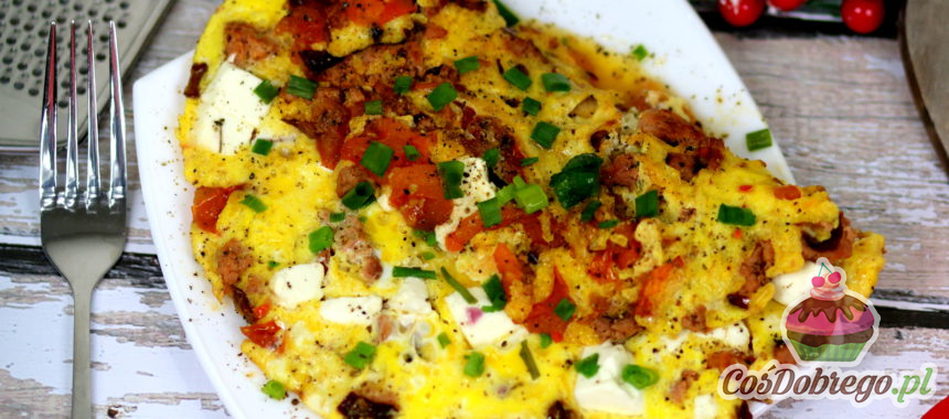 Przepis na Omlet z serem feta