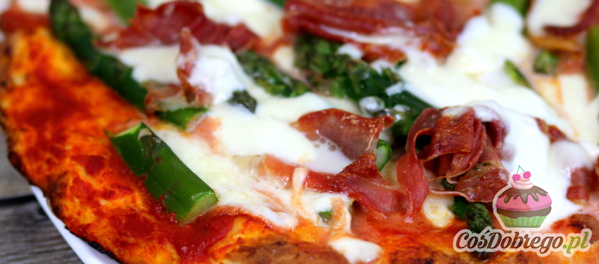 Przepis na Pizzę ze szparagami